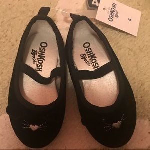 OshKosh kitty cat flats